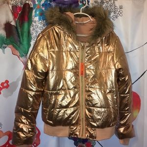 Arizona Jean Co. Girls 10/12 Puffer Jacket